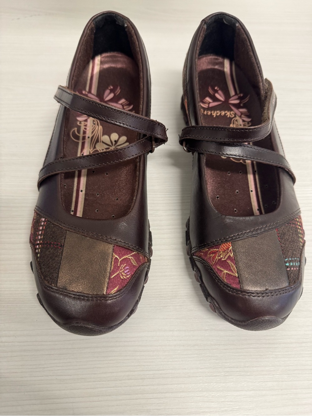 Skechers Women's Dark Brown Patchwork
